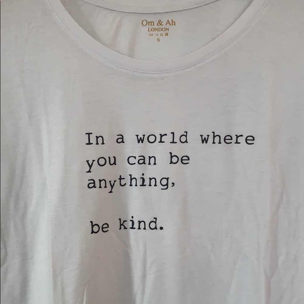 Om & Ah London long sleeve tee shirt